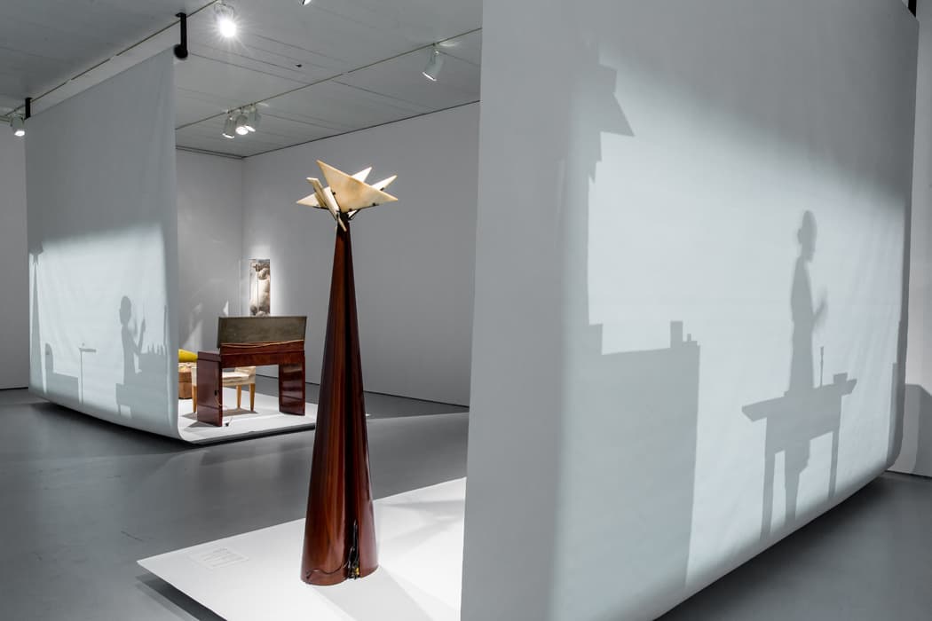 Installation view of the exhibition Pierre Chareau: Modern Architecture and Design, November 4, 2016 - March 26, 2017. The Jewish Museum, NY. Photo: Will Ragozzino/SocialShutterbug.com
