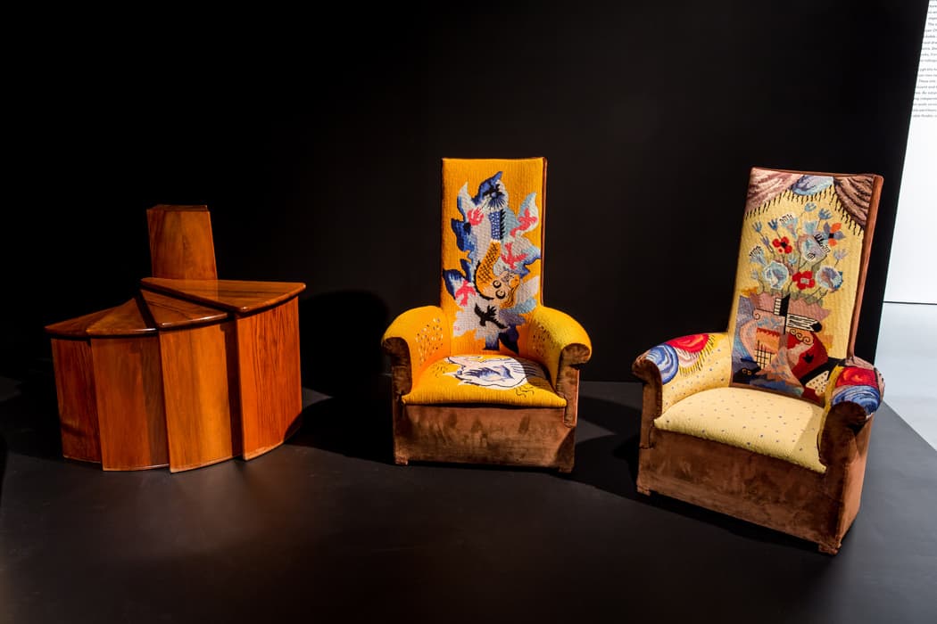 Installation view of the exhibition Pierre Chareau: Modern Architecture and Design, November 4, 2016 - March 26, 2017. The Jewish Museum, NY. Photo: Will Ragozzino/SocialShutterbug.com