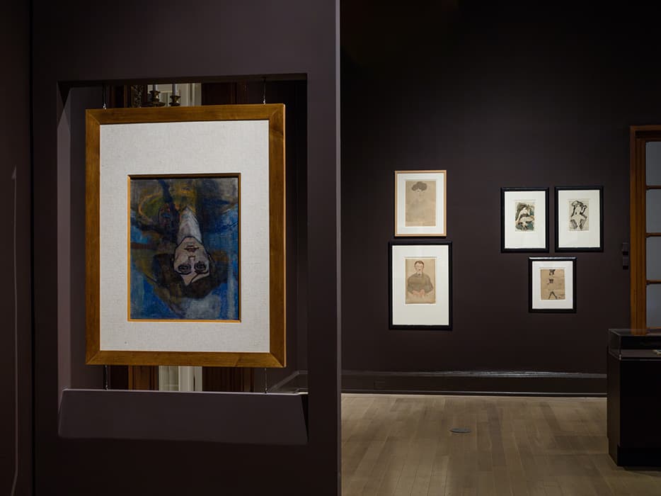 Installation view of the exhibition Modigliani Unmasked. September 15, 2017 – February 4, 2018. The Jewish Museum, NY. Photo by: Jason Mandella