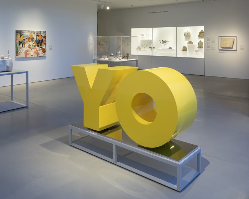 Installation view of Scenes from the Collection. The Jewish Museum, New York. Photo by: Jason Mandella
