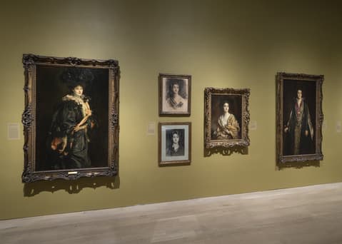 Installation view of The Sassoons at the Jewish Museum, NY, March 3-August 13, 2023. Photo: Kris Graves.