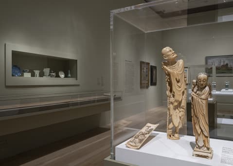 Installation view of The Sassoons at the Jewish Museum, NY, March 3-August 13, 2023. Photo: Kris Graves.