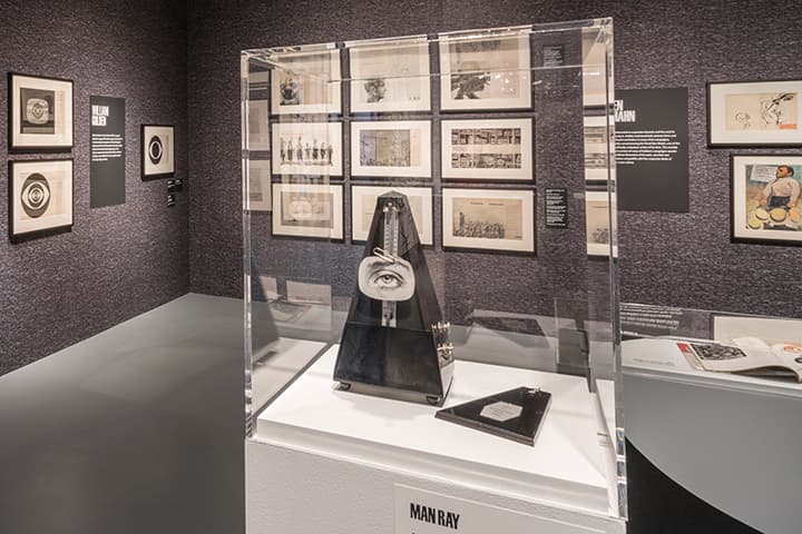 Installation view of the exhibition Revolution of the Eye: Modern Art and the Birth of American Television. The Jewish Museum, NY. 

Photo by: David Heald.