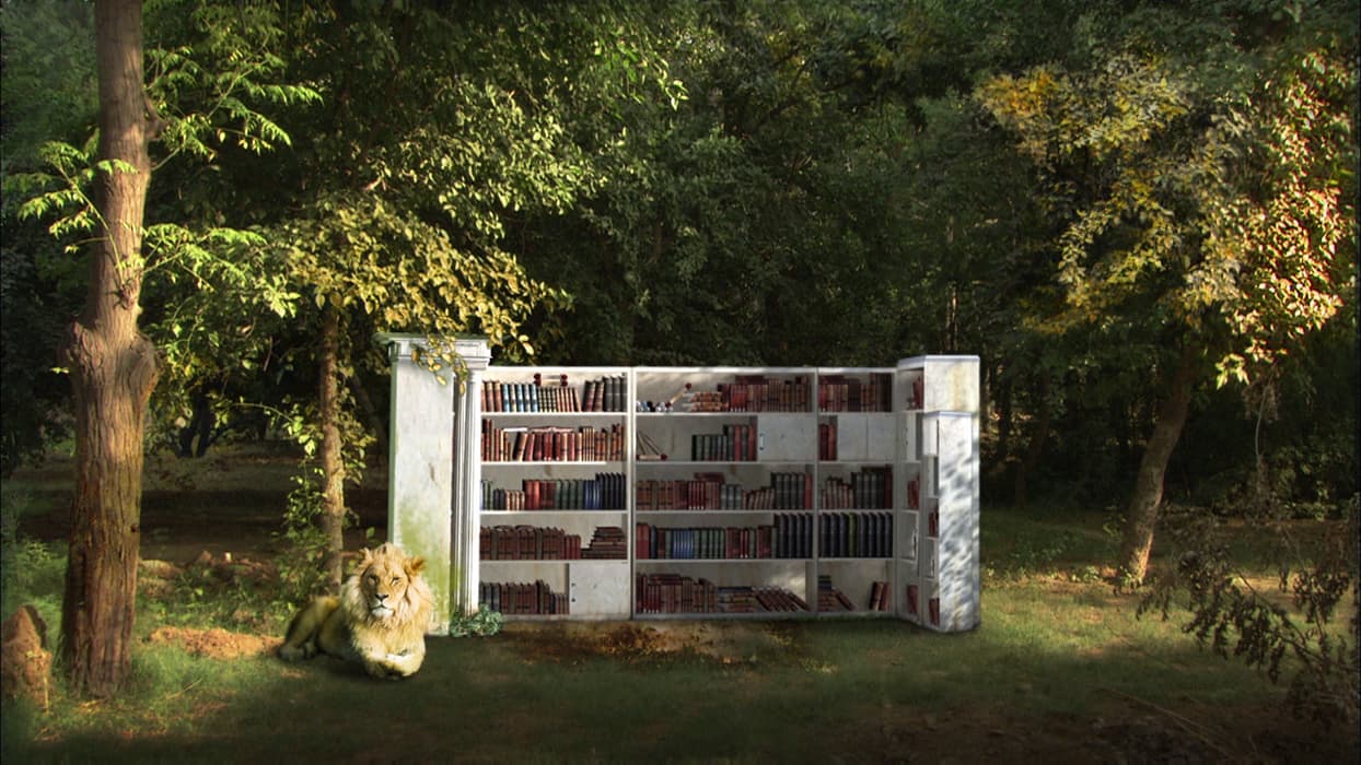 Ranbir Kaleka, still from Forest, 2012, HD video, sound, 10 min., 57 sec. Artwork © Ranbir Kaleka, provided by the artist and Volte Gallery, Mumbai