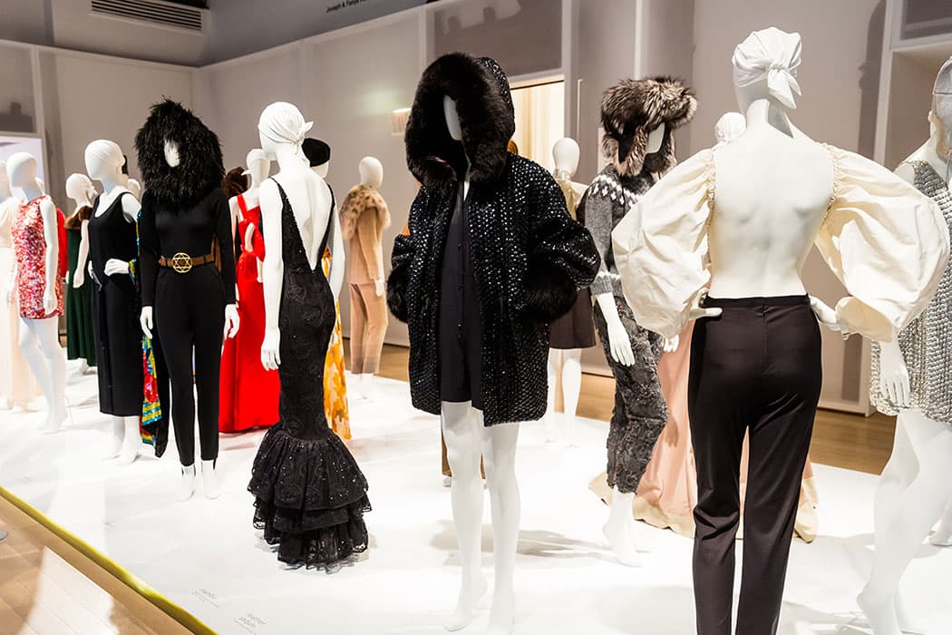 Installation view of the exhibition Isaac Mizrahi: An Unruly History, March 18 - August 7, 2016. The Jewish Museum, NY. Photo: Will Ragozzino/SocialShutterbug.com