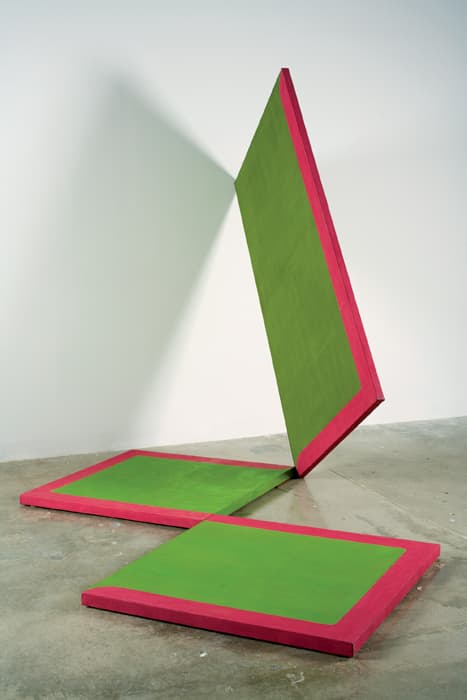Alejandro Puente (Argentina, born 1930, died 2013), Structure, 1966. Oil on canvas, 74 7/8 x 63 x 78 3/4 in. (190 x 160 x 200 cm). Blanton Museum of Art, The University of Texas at Austin, Purchase as a gift of Margaret McDermott in honor of Barbara Duncan, and Judy and Charles Tate, 2005. Photographer: Rick Hall.