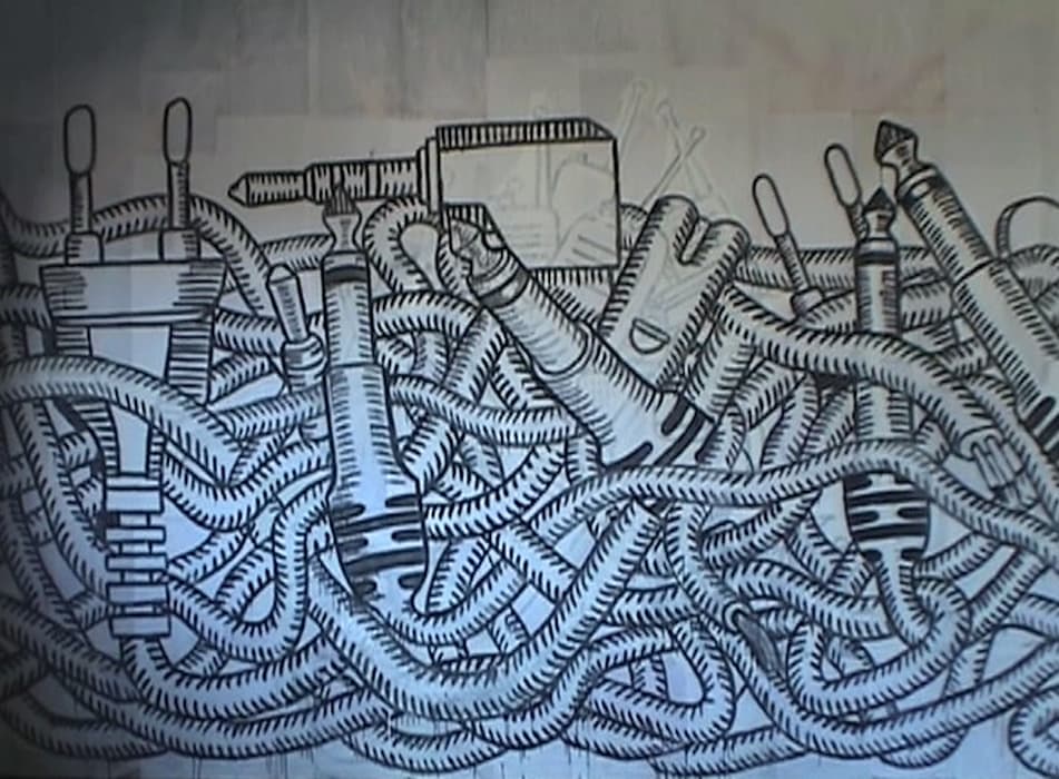 Angel Ihosvanny Cisneros Felicidade, still from Noise, 2013, video, sound, 2 min., 52 sec. Artwork © Angel Ihosvanny Cisneros Felicidade
