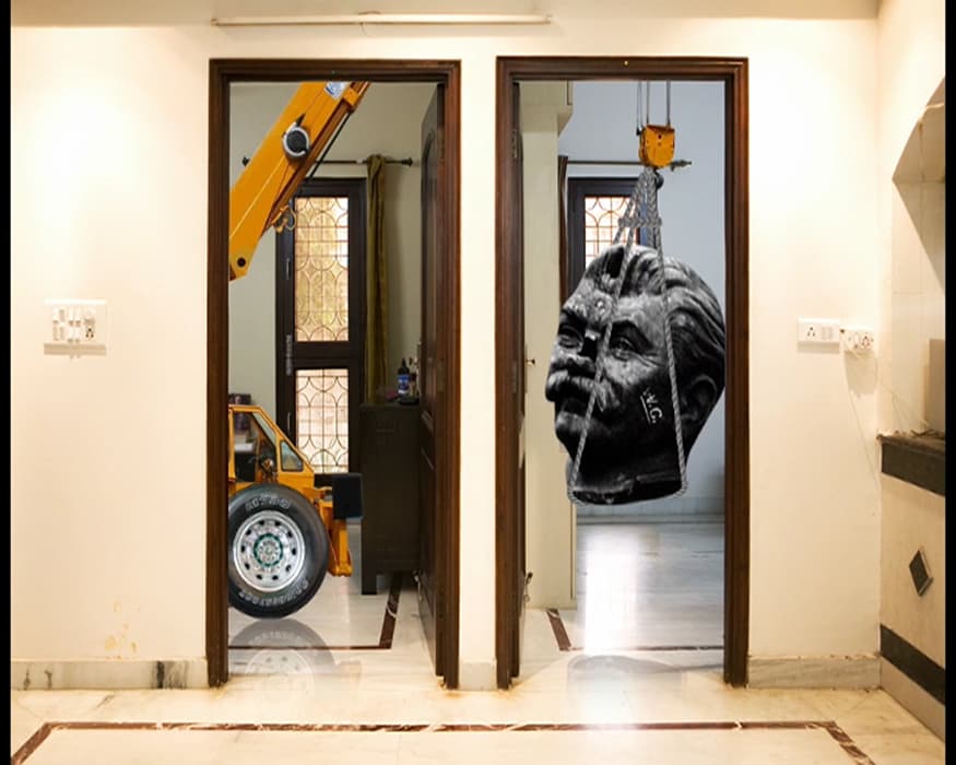 Gigi Scaria, still from Political Realism, 2009, video, sound, 3 min., 35 sec. Artwork © Gigi Scaria