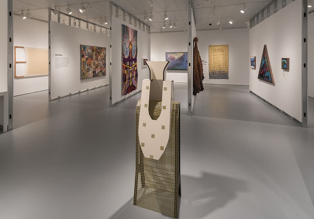 Installation view of the exhibition Unorthodox, November 6, 2015-March 27, 2016. The Jewish Museum, NY. Photo by: David Heald.
