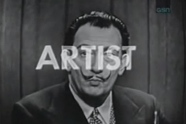 Salvador Dali on What’s My Line?, CBS, 1957