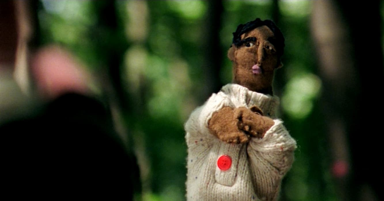 Csaba Nemes, still from Stand Here!, 2010, puppet film, sound, 6 min. Artwork © Csaba Nemes
