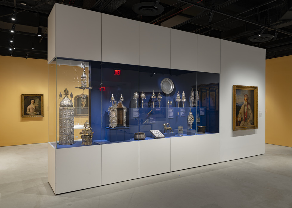 Installation view of 