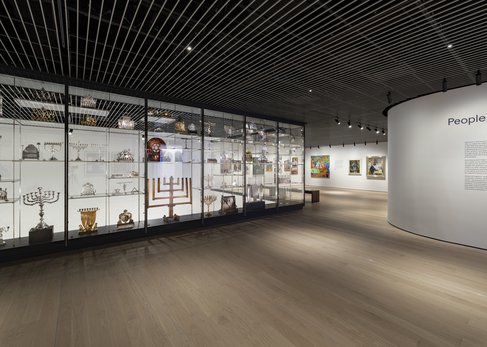 Installation view of The Pruzan Family Center for Learning at the Jewish Museum. Photo by Kris Graves.