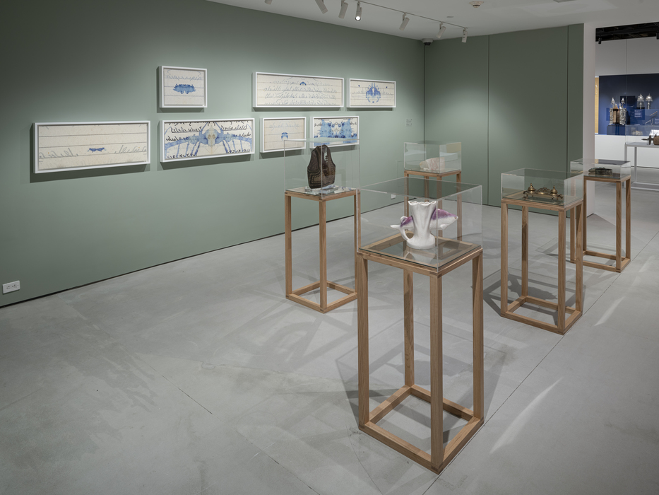 Installation view of 