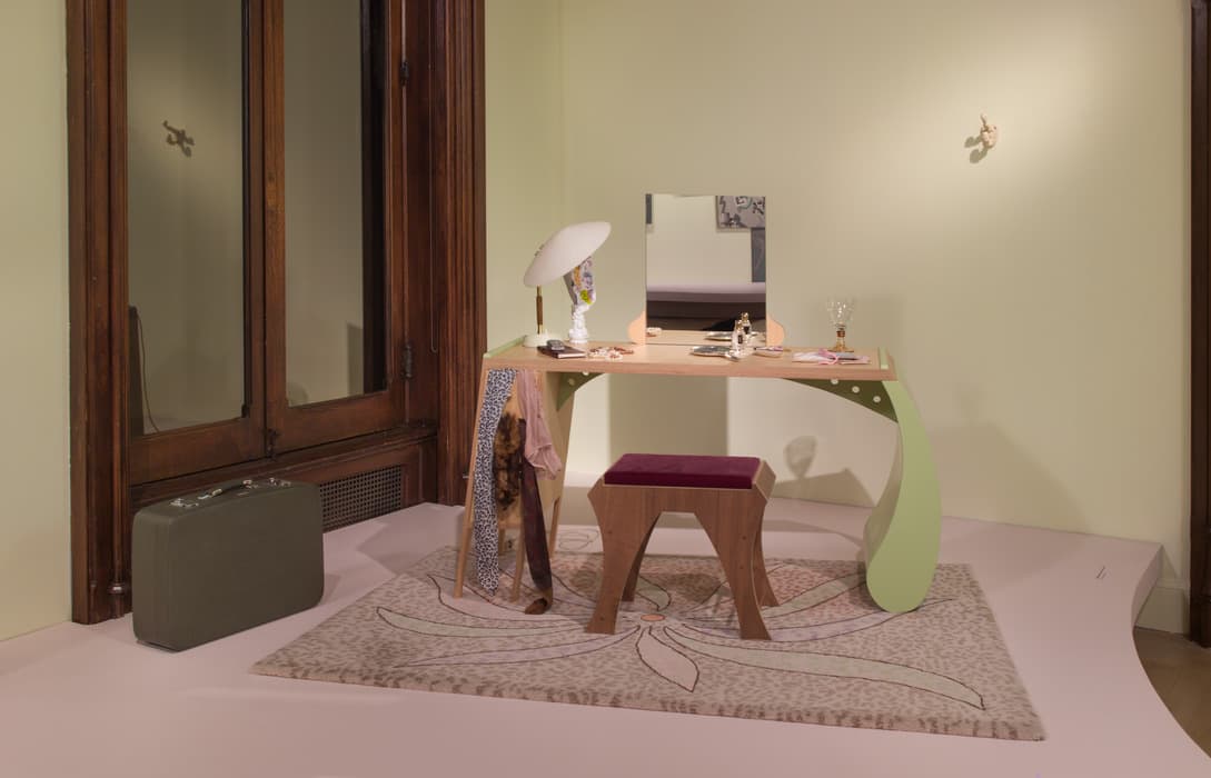 Installation view of Marc Camille Chaimowicz: Your Place or Mine… The Jewish Museum, New York. Photo by: Jason Mandella