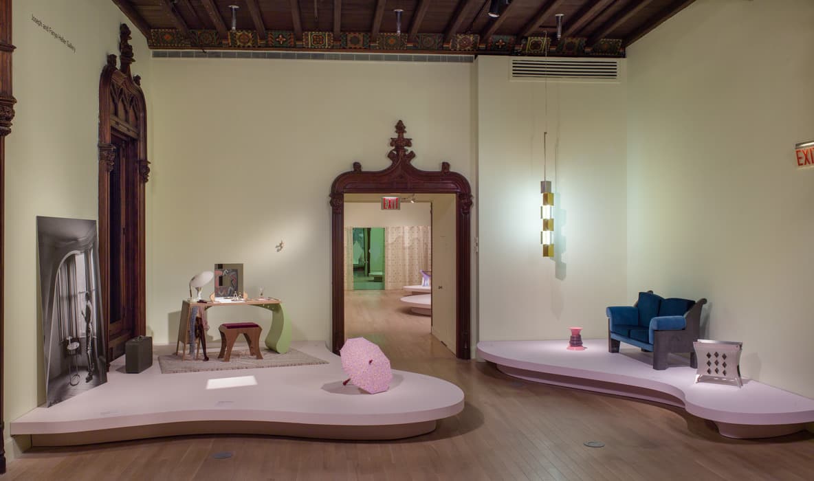 Installation view of Marc Camille Chaimowicz: Your Place or Mine… The Jewish Museum, New York. Photo by: Jason Mandella
