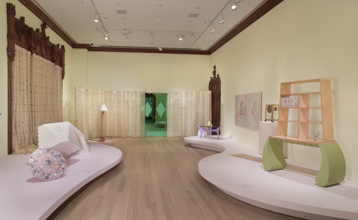 Installation view of Marc Camille Chaimowicz: Your Place or Mine… The Jewish Museum, New York. Photo by: Jason Mandella