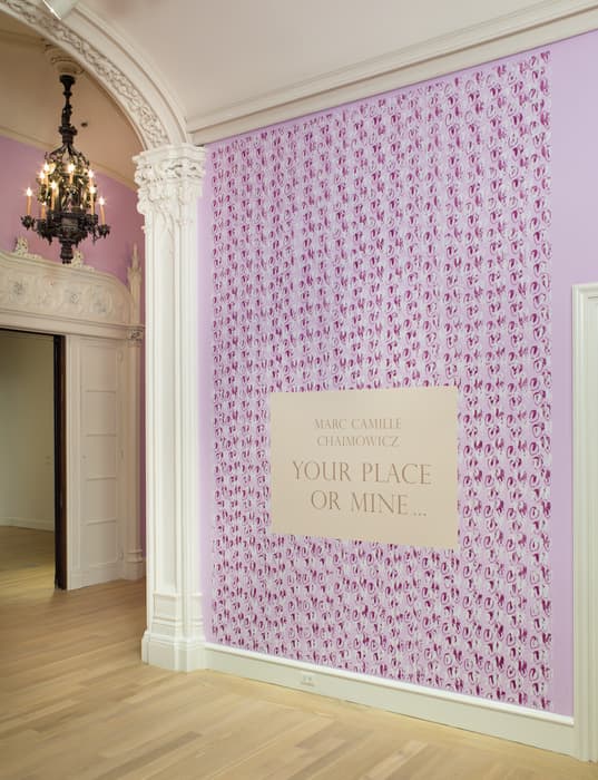 Installation view of Marc Camille Chaimowicz: Your Place or Mine… The Jewish Museum, New York. Photo by: Jason Mandella