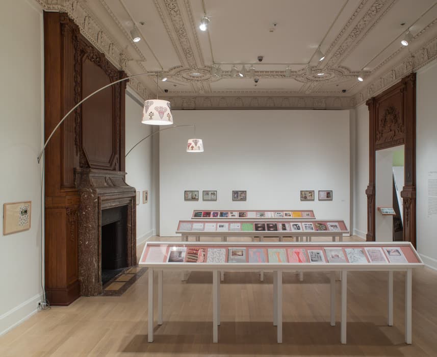 Installation view of Marc Camille Chaimowicz: Your Place or Mine… The Jewish Museum, New York. Photo by: Jason Mandella