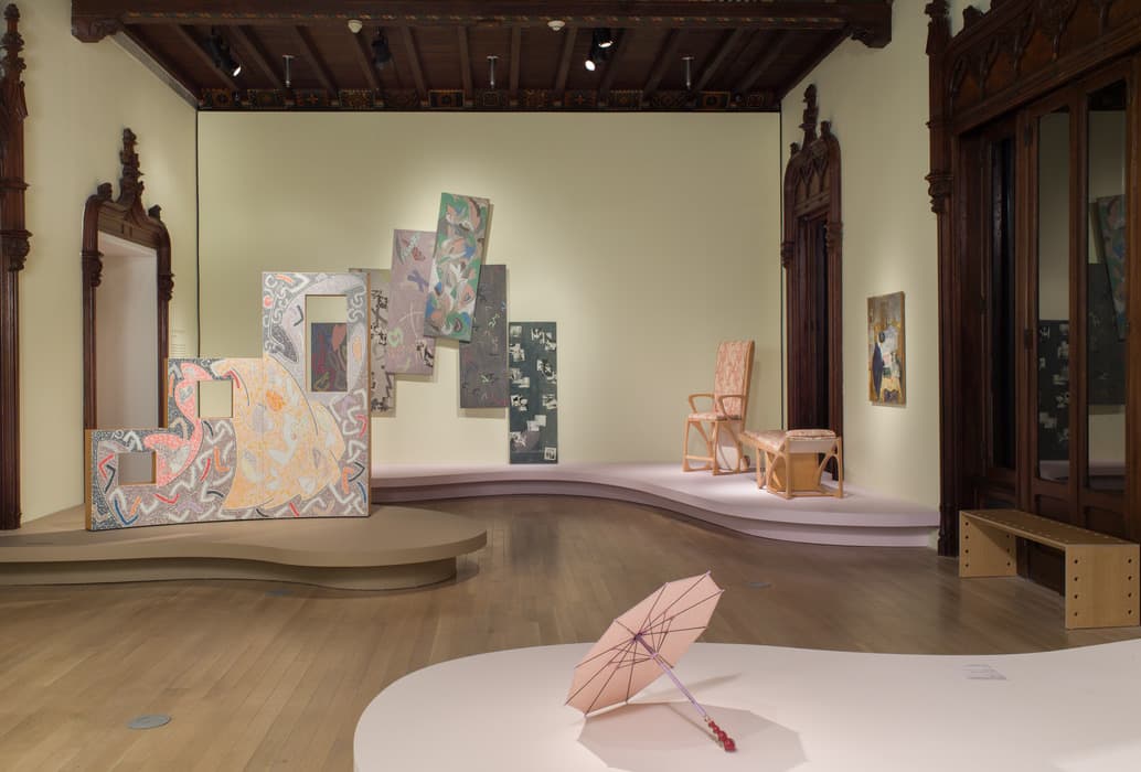 Installation view of Marc Camille Chaimowicz: Your Place or Mine… The Jewish Museum, New York. Photo by: Jason Mandella