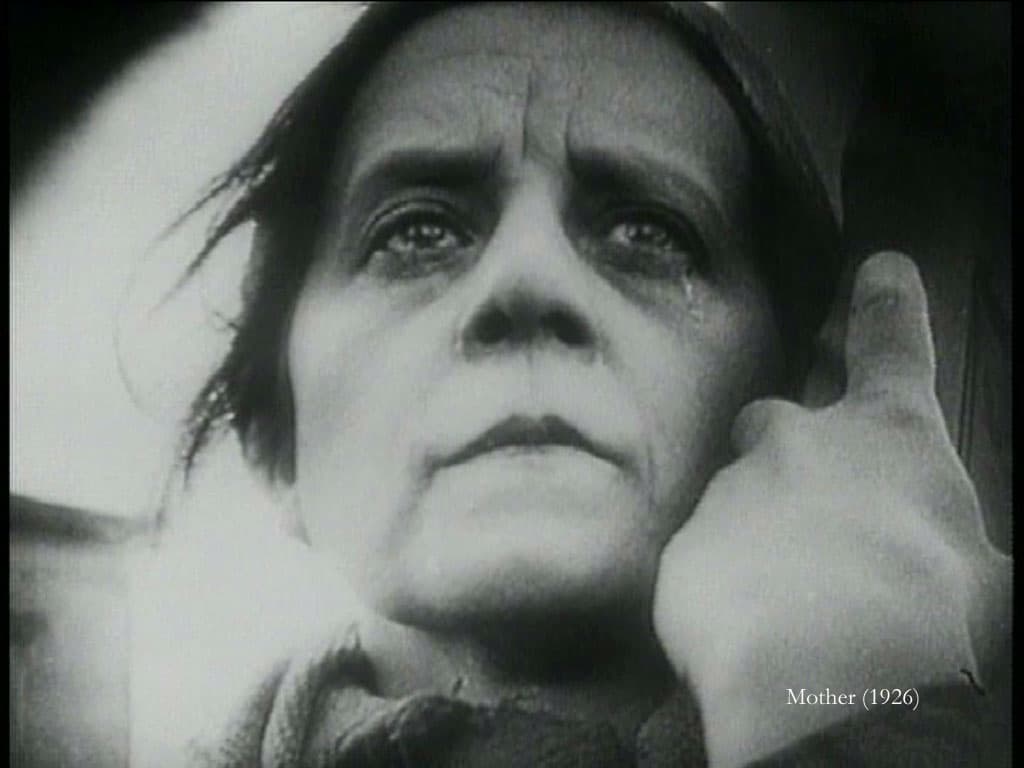 Mother Directed by Vsevolod Pudovkin 1926, USSR, 89 min.

Mother, based on a novel by Maxim Gorky, depicts a woman's fight against tsarist rule during the 1905 Revolution. She is not, at first, politically aware, but becomes involved in the struggle when her husband and son take opposite sides during a workers' strike. Her husband dies in the strike; her son is arrested, summarily tried, and sentenced to hard labor in a prison camp. Awakened, she joins the revolutionaries, who attempt to free the camp's prisoners. In the climax, tsarist troops suppress the uprising, and both mother and son are killed. Pudovkin uses crosscutting to enhance his narrative, in contrast to Eisenstein, who employs the technique to achieve dissonance. Mother was the first of Pudovkin's trilogy of Revolution-inspired films, followed by The End of St. Petersburg and Storm over Asia (also screening).