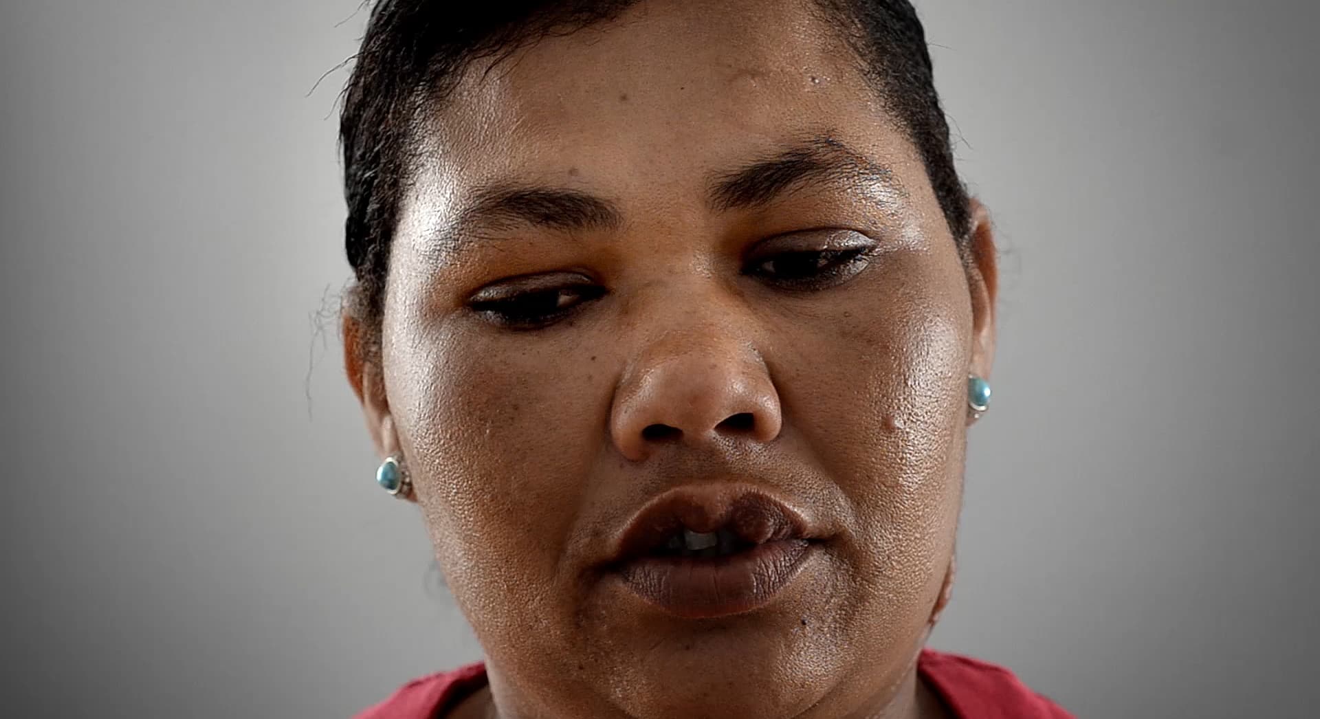 Gabrielle Goliath, still from Personal Accounts (Christolene), 2014, digital video, sound, 12 min., 40 sec. Artwork © Gabrielle Goliath