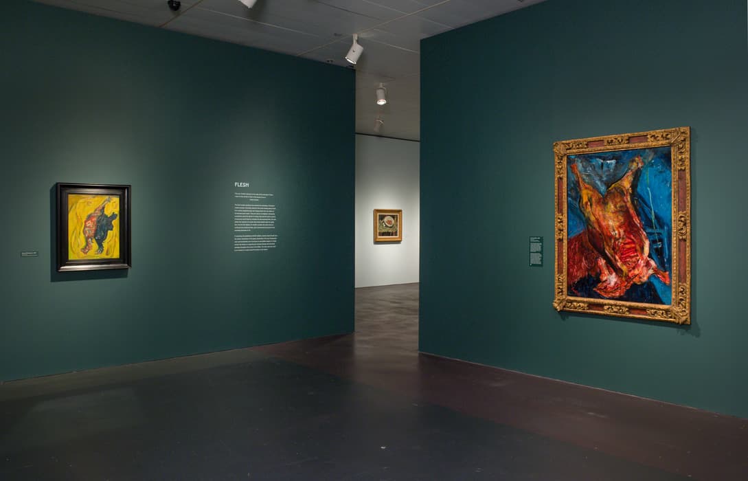 Installation view of the exhibition Chaim Soutine: Flesh, May 4 – September 16, 2018, The Jewish Museum, NY. Photo by: Jason Mandella