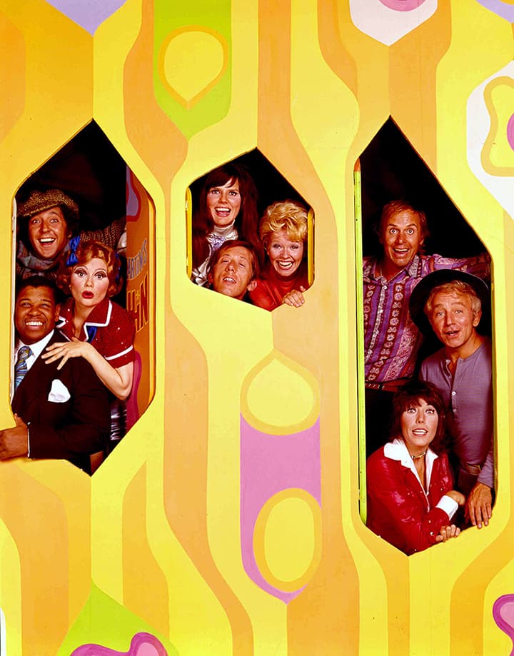 The Joke Wall in Rowan and Martin's Laugh-In, 1970.