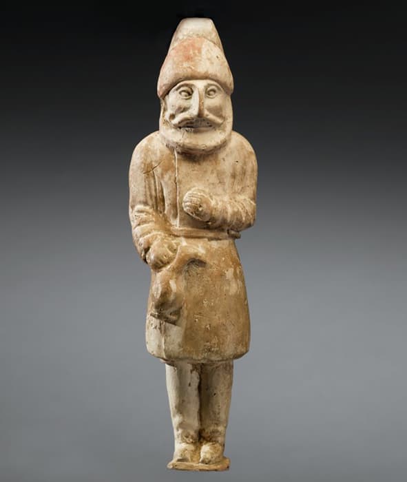 Figurine of Semitic Merchant. China, mid 7th- early 8th century. Clay: glazed, painted, and fired. 12 1/4 in. (31.1 cm). The Jewish Museum, New York. Gift of Earl and Irene Morse, 1987-110. Digital image © 2006 The Jewish Museum, New York Photo by Ardon Bar Hama