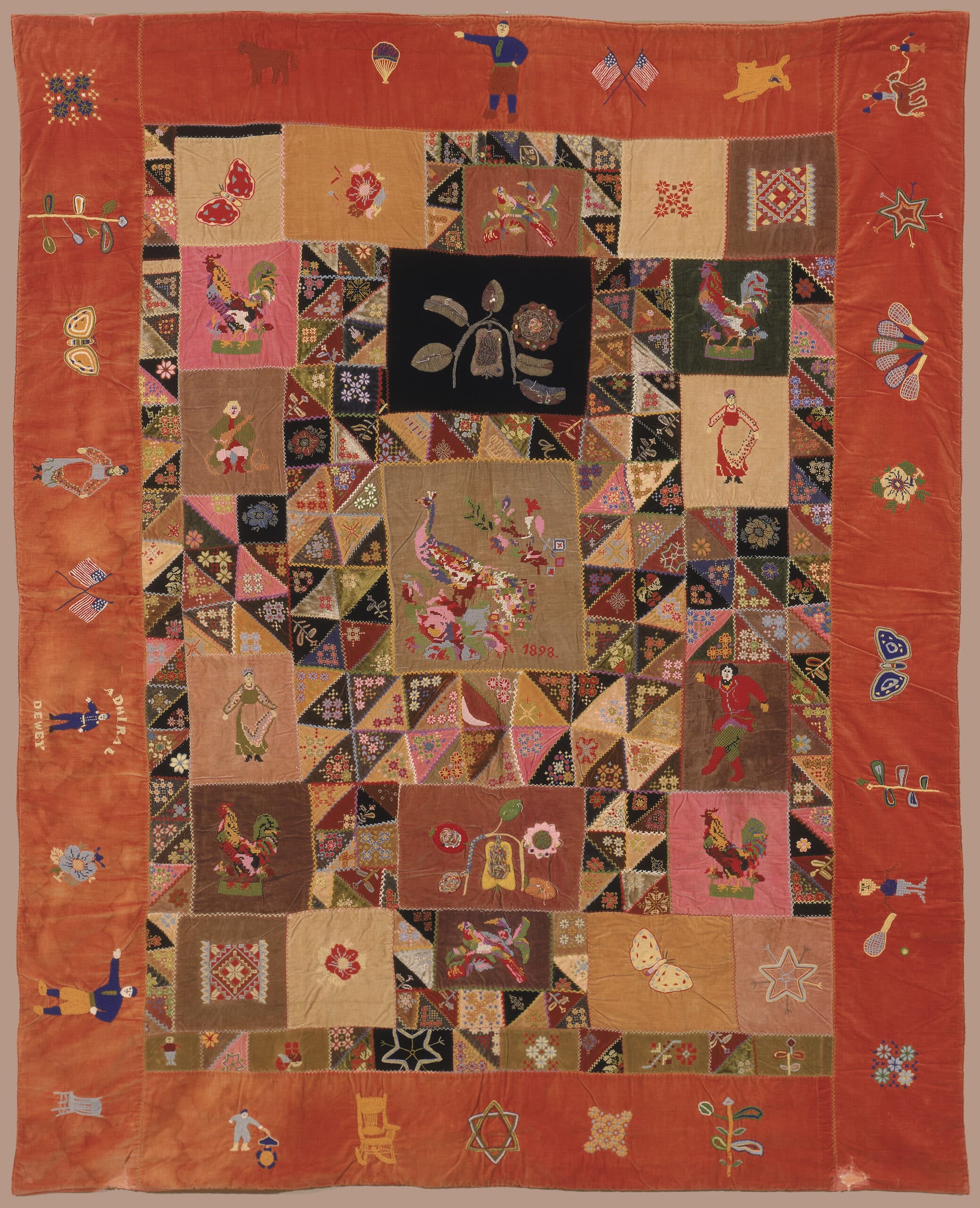 Masterpieces & Curiosities: A Russian American Quilt Opens August 22, 2014