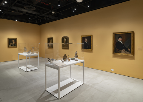 Installation view of 