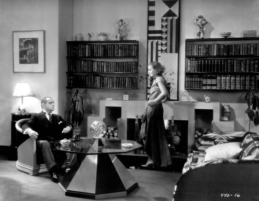 "The Kiss" (1929)
Directed by Jacques Feyder
Shown from left: Anders Randolf, Greta Garbo