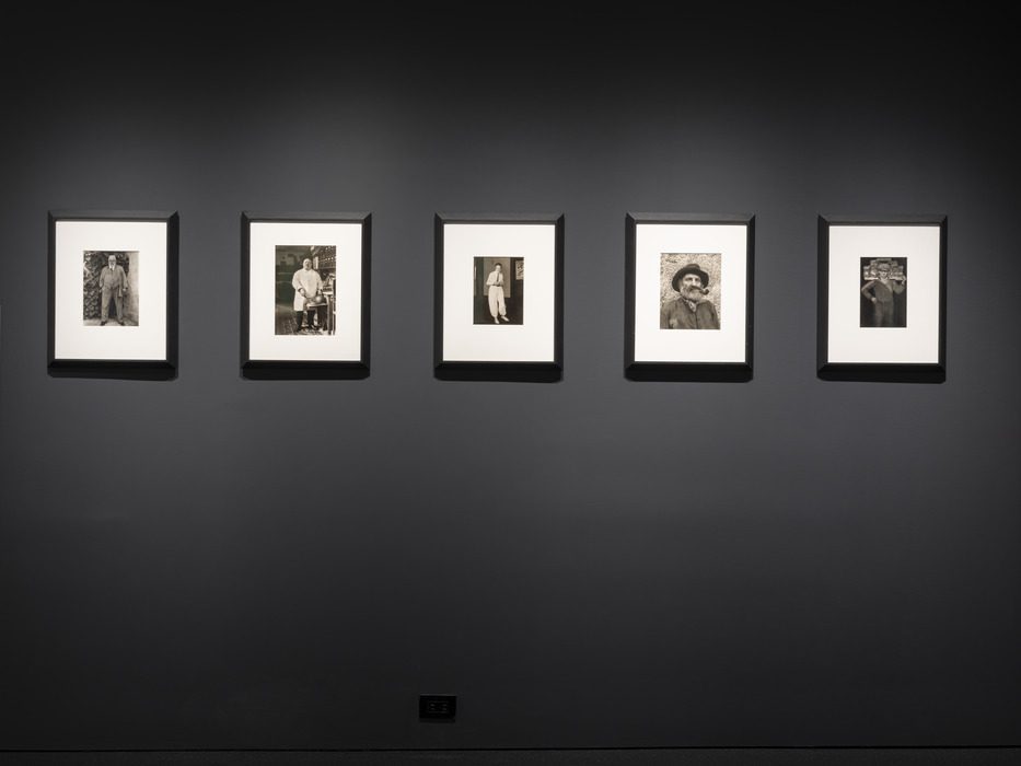 Installation view of "Walter Benjamin and the Edges of Photography" in "Identity, Culture, and Community: Stories from the Collection of the Jewish Museum" at the Jewish Museum. Photo by Kris Graves