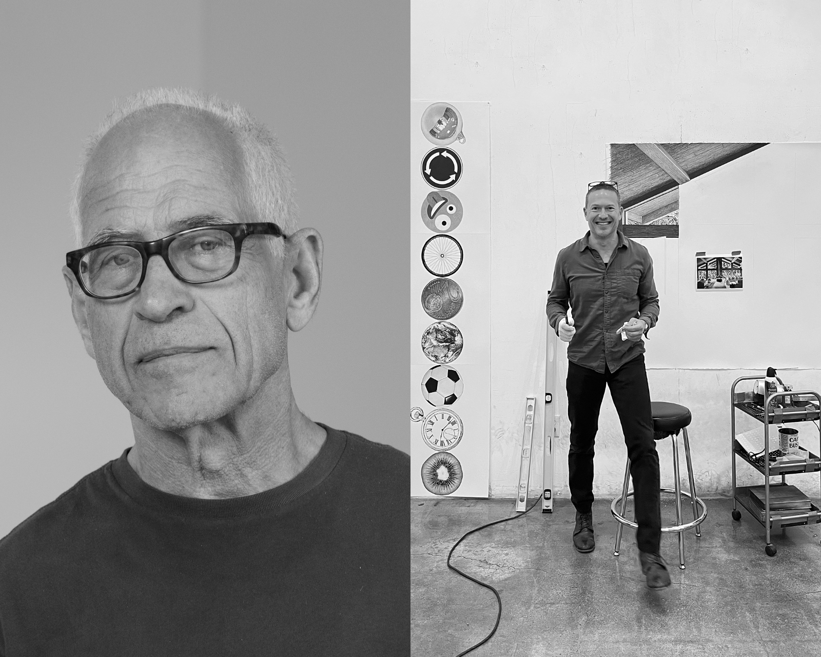 Between Us: Artists in Conversation: Haim Steinbach and Karl Haendel